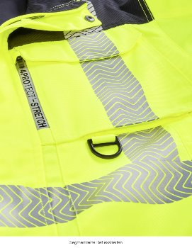 BIG-4-Protect-Warnschutz-Bundjacke, Kentucky, leuchtgelb/grau