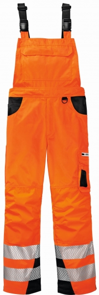 BIG-4-Protect-Warnschutz-Latzhose, Alabama, leuchtorange/grau