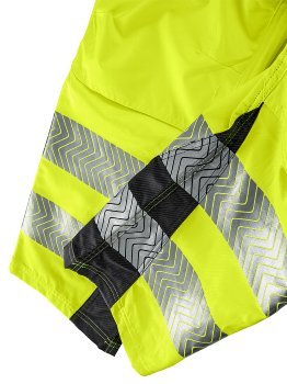 BIG-4-Protect-Warnschutz-Latzhose, Alabama, leuchtgelb/grau