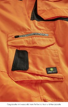 BIG-4-Protect-Warnschutz-Bundhose, Tennessee, leuchtorange/grau