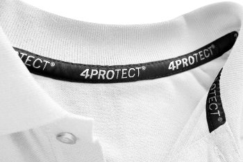 4PROTECT� Polo-Shirt Damen, wei�
