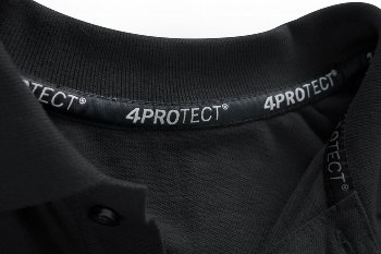 4PROTECT� Polo-Shirt Damen, schwarz