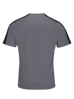 4PROTECT� Brand-T-Shirt, grau/schwarz