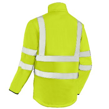 BIG-TEXXOR-Warnschutz-Softshelljacke, Niagara, leuchtgelb