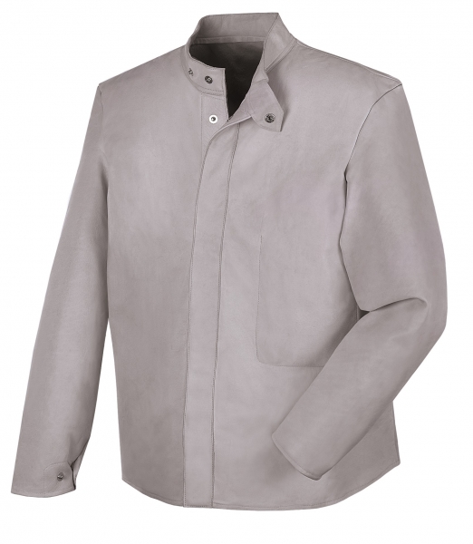 BIG-Schweißer-Arbeits-Schutz-Berufs-Jacke, grau
