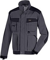 BIG-TEXXOR-Canvas-Bundjacke, ca. 270g/m, grau/schwarz