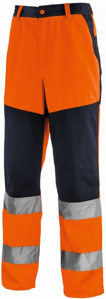 BIG-TEXXOR-Warnschutz-Bundhose, Rochester, leuchtorange/navy