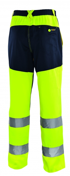 BIG-TEXXOR-Warnschutz-Bundhose, Rochester, leuchtgelb/navy