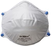 BIG-TEXXOR-PSA-Atemschutz, Einweg-Fein-Staub-Filter-Maske, ohne Ventil, FFP 2, Box: 20 Stück, VE: 12 Boxen/Karton