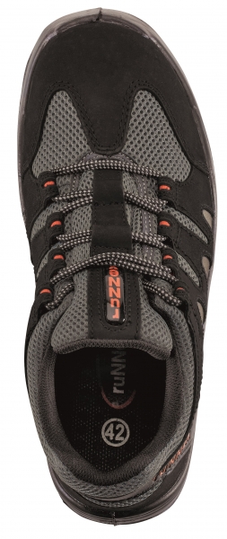 BIG-ruNNex-S1-Sicherheitshalbschuhe, TeamStar, schwarz/grau