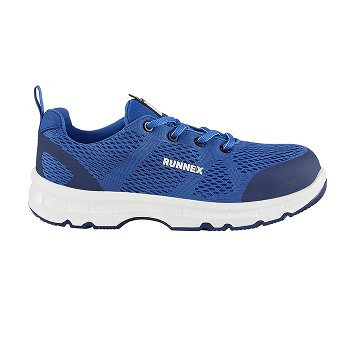 BIG-ruNNex-S1-Sicherheitshalbschuhe, FlexStar, blau/wei