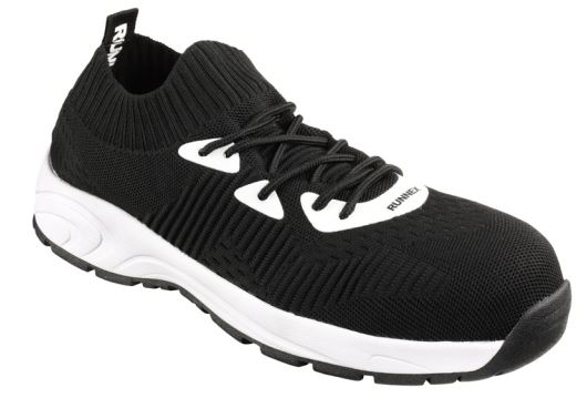 BIG-ruNNex-S1-Sicherheitshalbschuhe, SportStar, schwarz/weiss