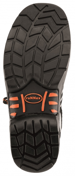 BIG-ruNNex-S2-Sicherheitshalbschuhe, TeamStar, schwarz/silber/orange