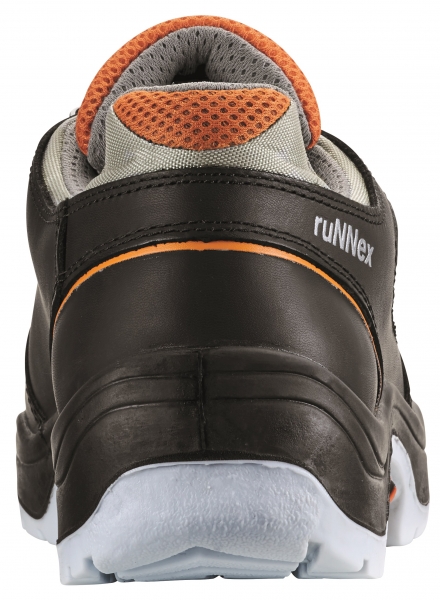 BIG-ruNNex-S3-Sicherheitshalbschuhe, TeamStar, schwarz/orange