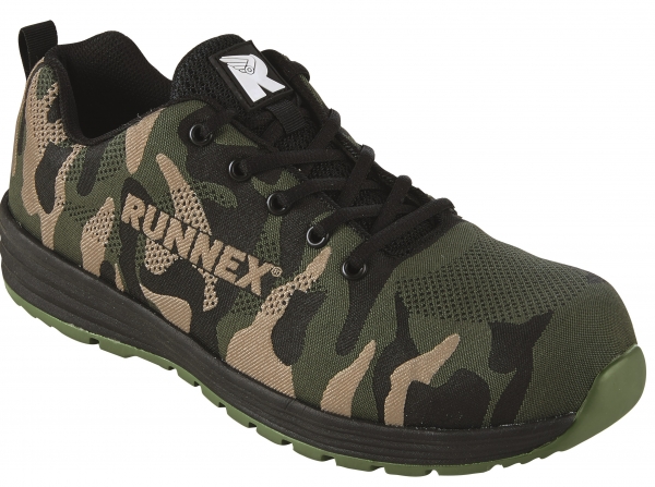 BIG-ruNNex-S3-Sicherheitshalbschuhe, SportStar, olive/schwarz/beige