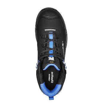 RUNNEX� S3S-ESD-Sicherheitsschn�rstiefel ActionStar, schwarz/blau