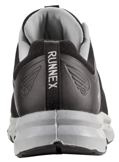 BIG-ruNNex-S3-Sicherheitshalbschuhe, ESD, FlexStar, schwarz/grau