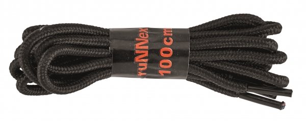 BIG-ruNNex-Schuh-Zubehör, Schnürsenkel, rund, 100 cm, schwarz, 10 Paar