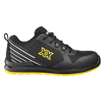 teXXor� S3S-Sicherheitshalbschuhe, Schwarz/gelb