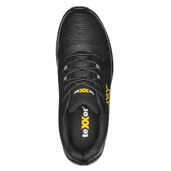 teXXor� S3S-Sicherheitshalbschuhe, Schwarz/gelb