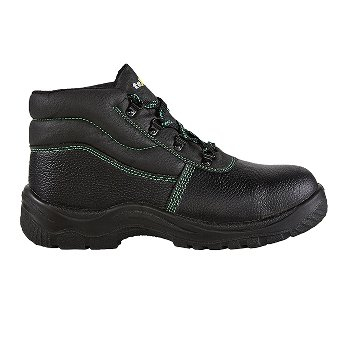 BIG-TEXXOR-S3-Sicherheitsschn�rstiefel, Monaco, schwarz/gr�n