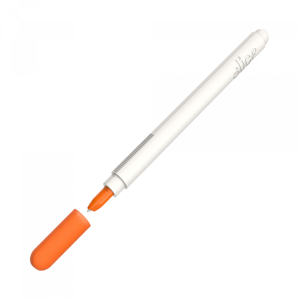 BIG- SLICE-Präzisions- Cutter (manuell), Farbe: weiß/ orange