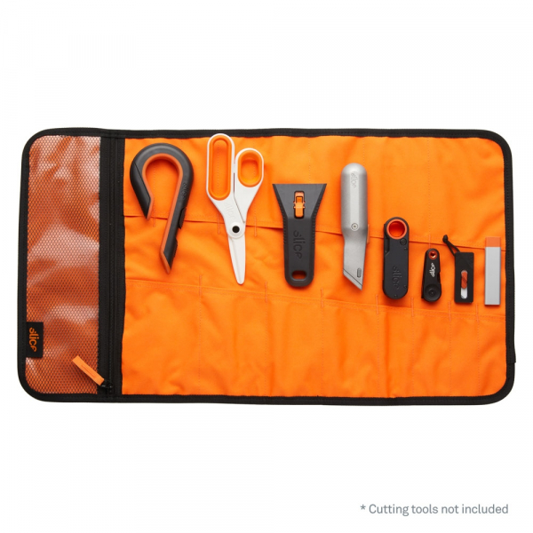 BIG- SLICE-Werkzeugrolle, Farbe: schwarz/orange