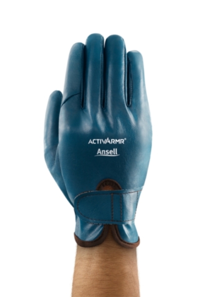 ANSELL-NITRILKAUTSCHUKHANDSCHUHE, VIBRA GUARD, 07-112, blau