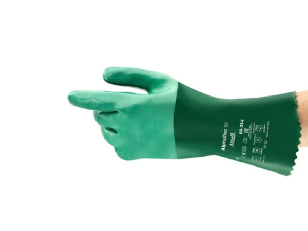 ANSELL-NEOPREN-ARBEITSHANDSCHUHE, SCORPIO, 35 cm, 08-354, gr�n