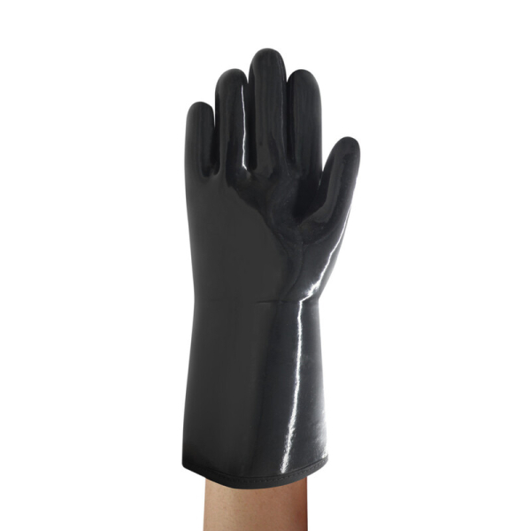 ANSELL-NEOPRENE-ARBEITSHANDSCHUHE, ALPHA-TEC, 30,5 cm, 09-022, schwarz