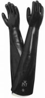 ANSELL-NEOPRENE-Arbeits-Handschuhe, NEOX, 78,5 cm, 09-430, schwarz