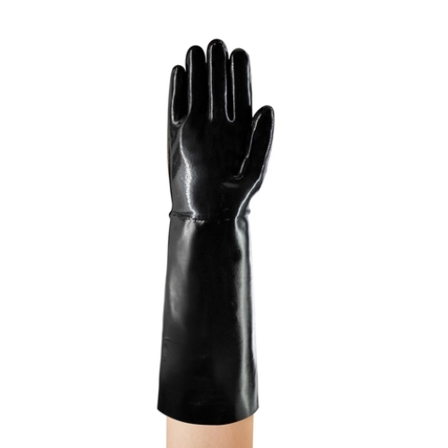 ANSELL-NEOPRENE-ARBEITSHANDSCHUHE, NEOX, 45,0 cm, 09-928, schwarz