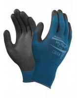 ANSELL-Arbeits-Montage-Handschuhe, Hyflex, 11-616, Blau-Grün/Schwarz