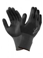 ANSELL-Nitril-Arbeits-Handschuhe, Hyflex, 11-840, Schwarz/Grau