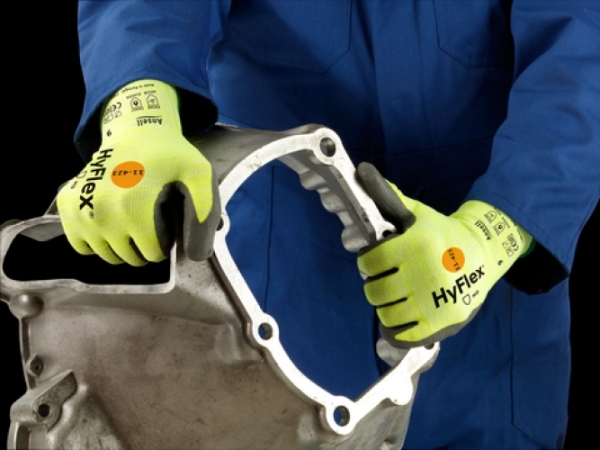 ANSELL-ARBEITSHANDSCHUHE, HYFLEX, 11-423, grau
