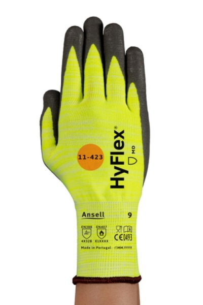 ANSELL-ARBEITSHANDSCHUHE, HYFLEX, 11-423, grau