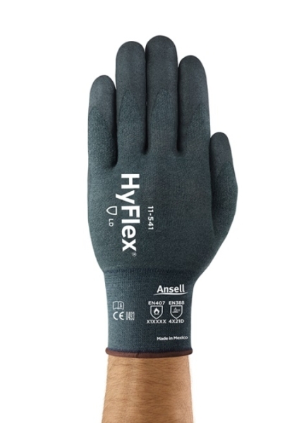 ANSELL-ARBEITSHANDSCHUHE, HYFLEX, 11-541, grau