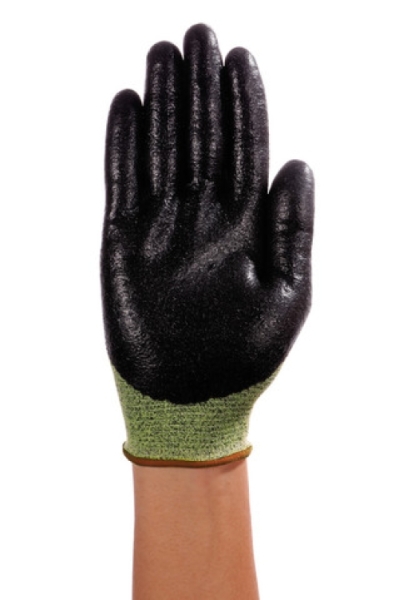 ANSELL-SCHNITTSCHUTZ-HANDSCHUHE,HYFLEX, 11-550, gelbgr�n/schwarz