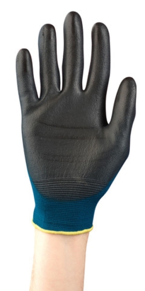 ANSELL-ARBEITSHANDSCHUHE, HYFLEX, 11-616, blau-gr�n/schwarz