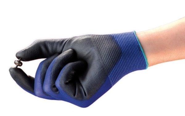 ANSELL-ARBEITSHANDSCHUHE, HYFLEX, 11-618, hellblau/schwarz