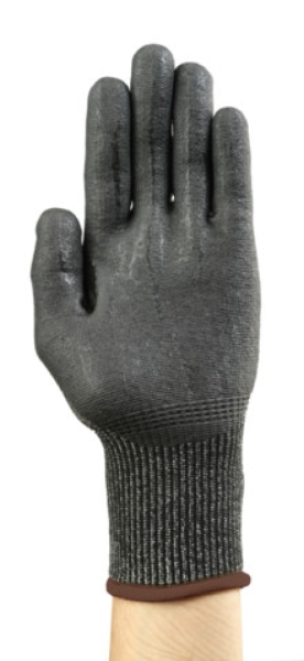 ANSELL-ARBEITSHANDSCHUHE, HYFLEX, 11-738, grau/schwarz
