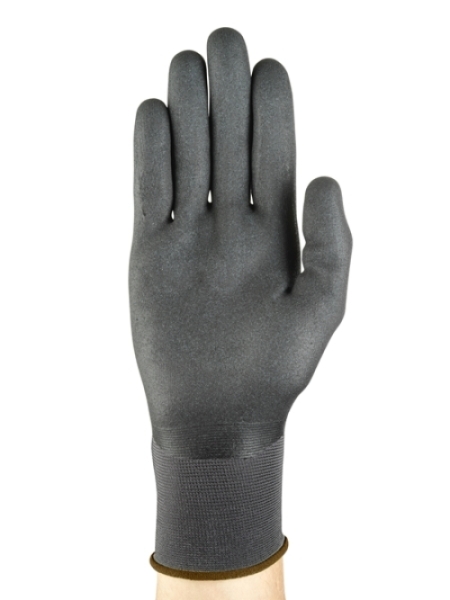 ANSELL-ARBEITSHANDSCHUHE, HYFLEX, 11-849, schwarz