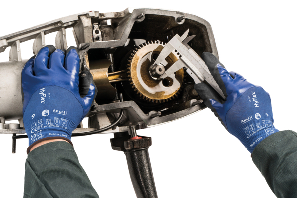 ANSELL-ARBEITSHANDSCHUHE, HYFLEX, 11-925, blau