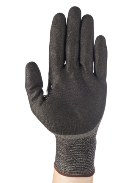 ANSELL-ARBEITSHANDSCHUHE, HYFLEX, 11-931, grau/schwarz