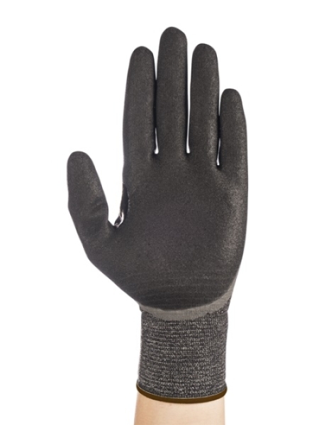 ANSELL-ARBEITSHANDSCHUHE, HYFLEX, 11-937, grau/schwarz