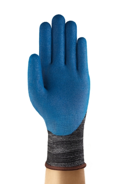 ANSELL-ARBEITSHANDSCHUHE, HYFLEX, 11-947, blau/schwarz
