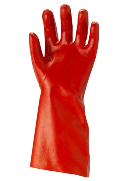 ANSELL-CHEMIEKALIENSCHUTZHANDSCHUHE, PVA, 15-554, rot
