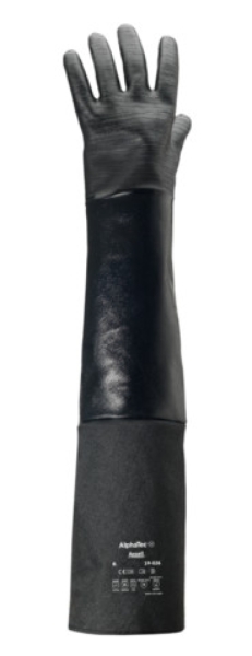 ANSELL-Neopren-Arbeits-Handschuhe, Scorpio, 19-026, Schwarz