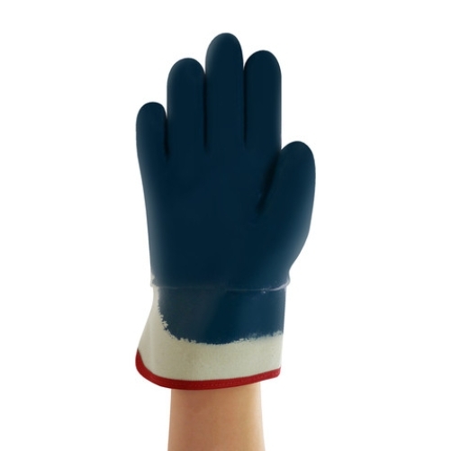 ANSELL-NITRIL-HANDSCHUHE, HYCRON, 27-607, blau