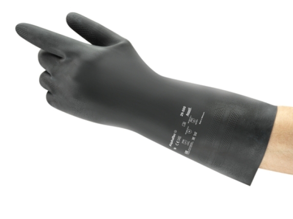 ANSELL-NEOPREN-HANDSCHUHE, NEOTOP, 29-500, schwarz